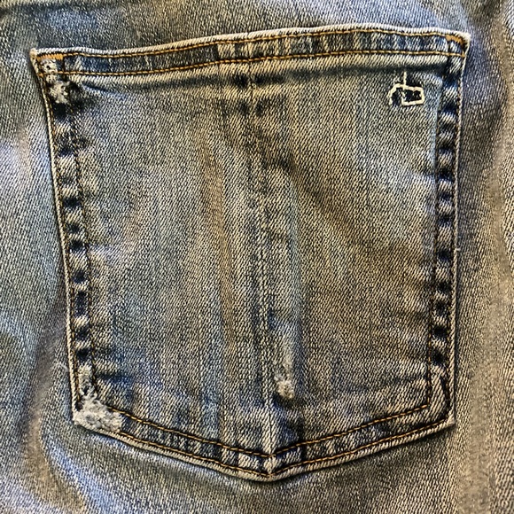 rag & bone Nina high-Rise Ankle Skinny in Farrah - Picture 10 of 10